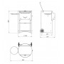 Мангал Woodgrill 644 B-2 Мангал Woodgrill 644 B-2